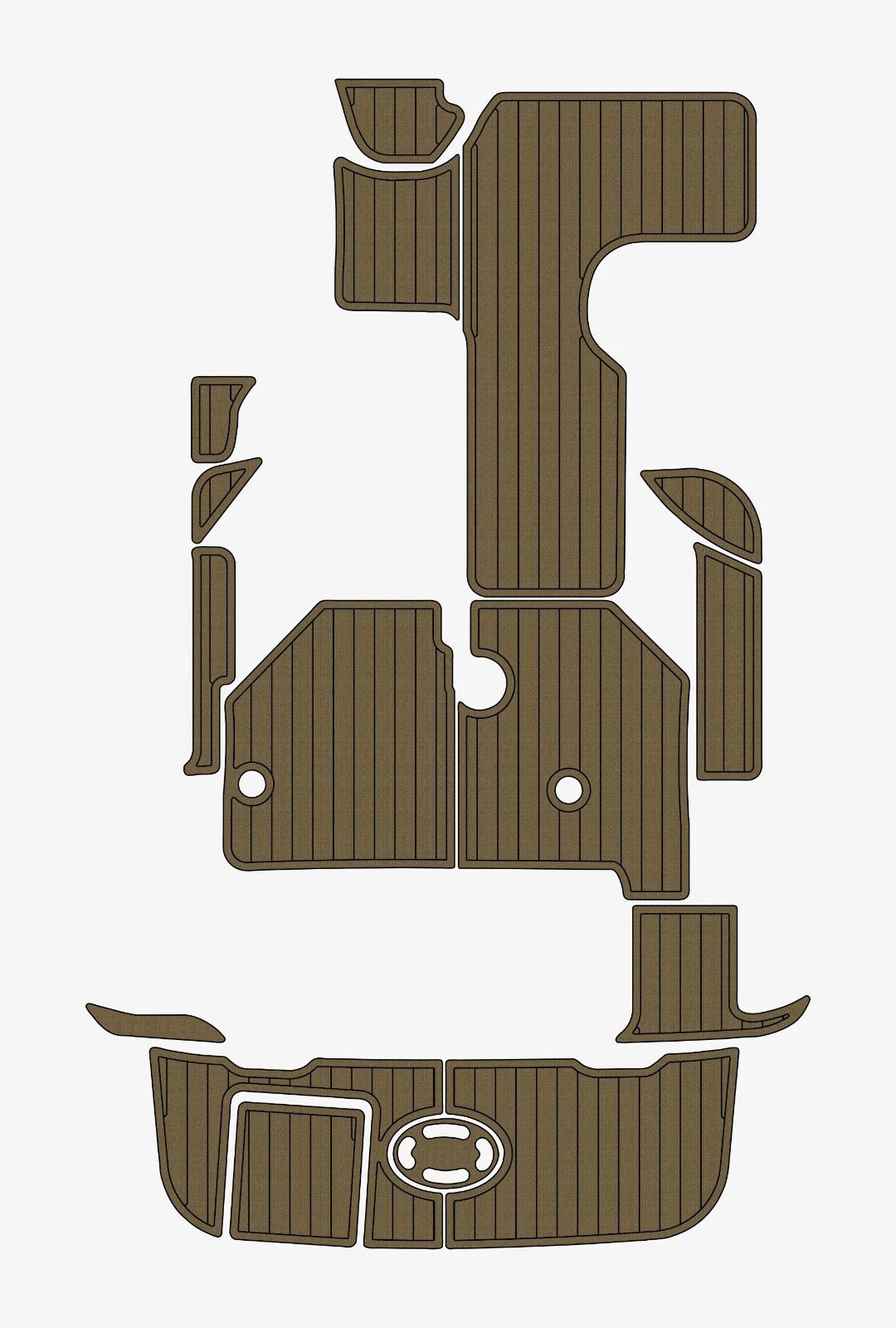 EVA Foam Boat flooring 2003-2004 Sea Ray 260 Sundancer (11) 1 Kit EVA Foam Boat flooring 2003-2004 Sea Ray 260 Sundancer