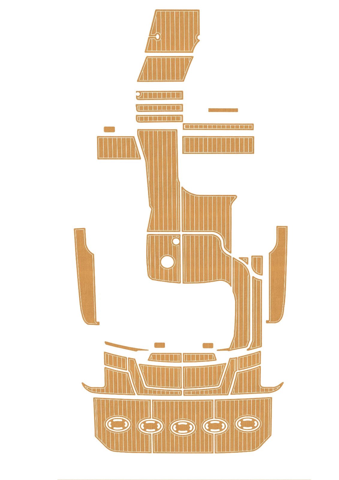 EVA Foam Boat flooring 2008-2009 Sea Ray 350 Sundancer (10) 1 Kit EVA Foam Boat flooring 2008-2009 Sea Ray 350 Sundancer