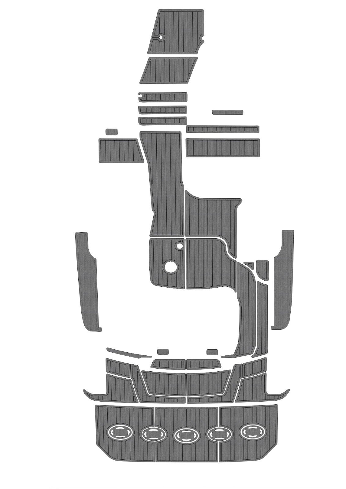 EVA Foam Boat flooring 2008-2009 Sea Ray 350 Sundancer (12) 1 Kit EVA Foam Boat flooring 2008-2009 Sea Ray 350 Sundancer