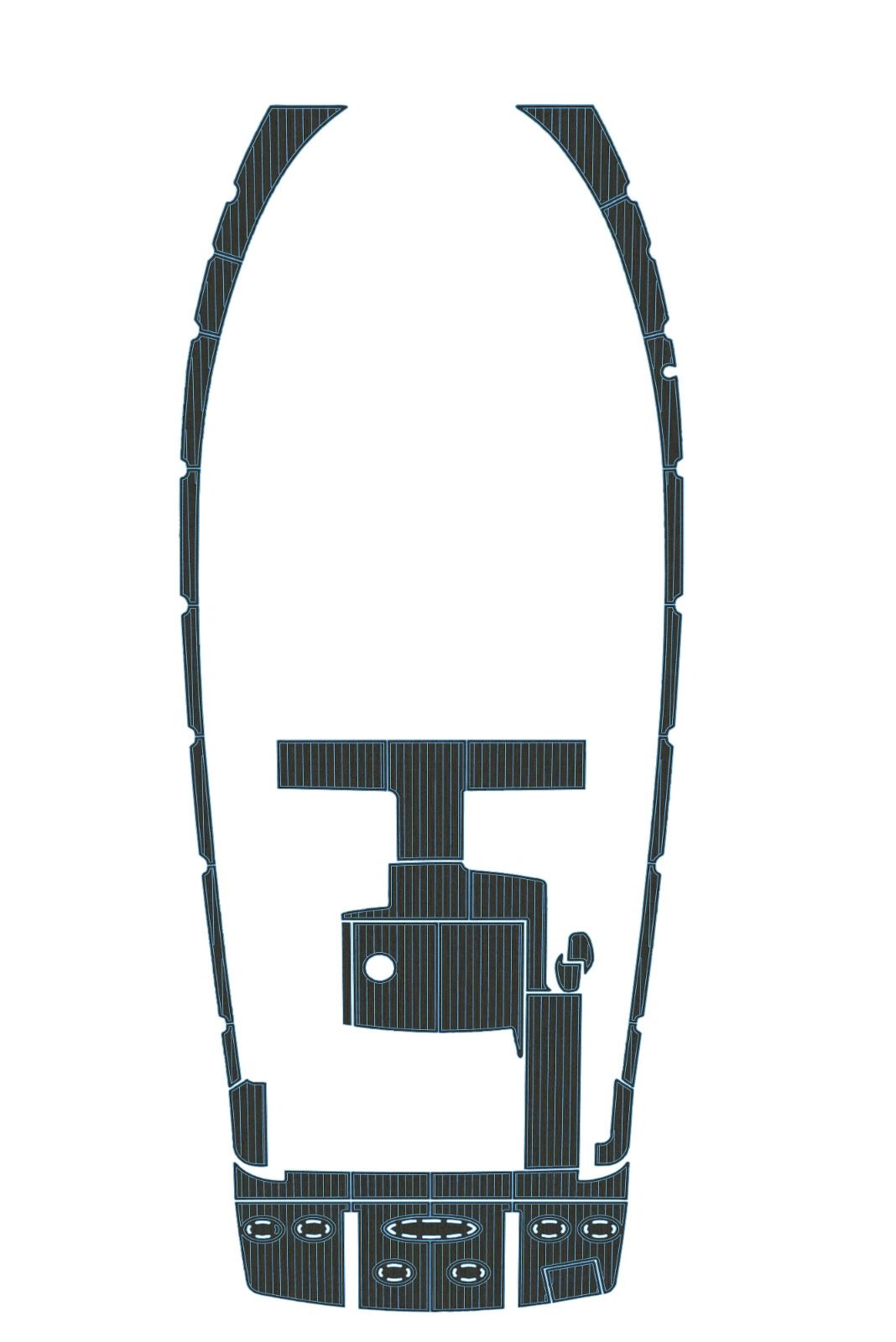 EVA Foam Boat flooring 2010-2012 Sea Ray 450 Sundancer (3) 1 Kit EVA Foam Boat flooring 2010-2012 Sea Ray 450 Sundancer