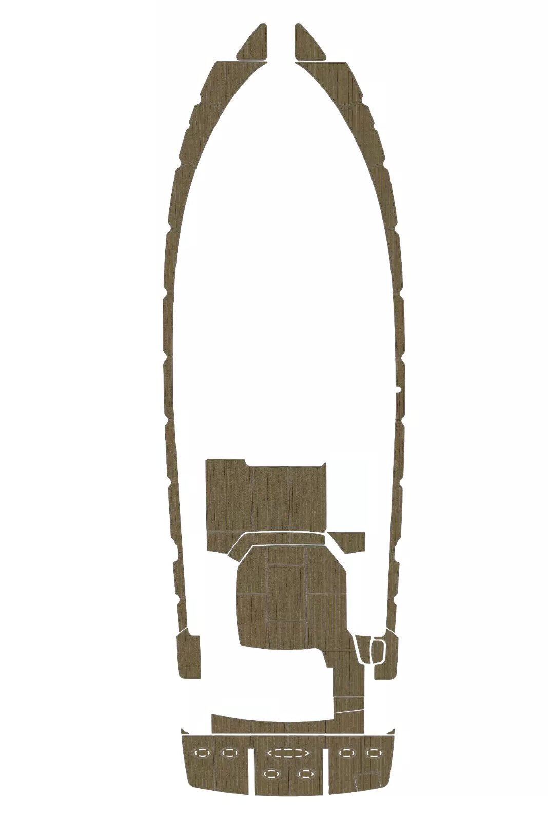 EVA Foam Boat flooring 2010 Sea Ray 520 sedan bridge