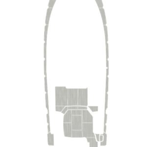 EVA Foam Boat flooring 2010 Sea Ray 520 sedan bridge