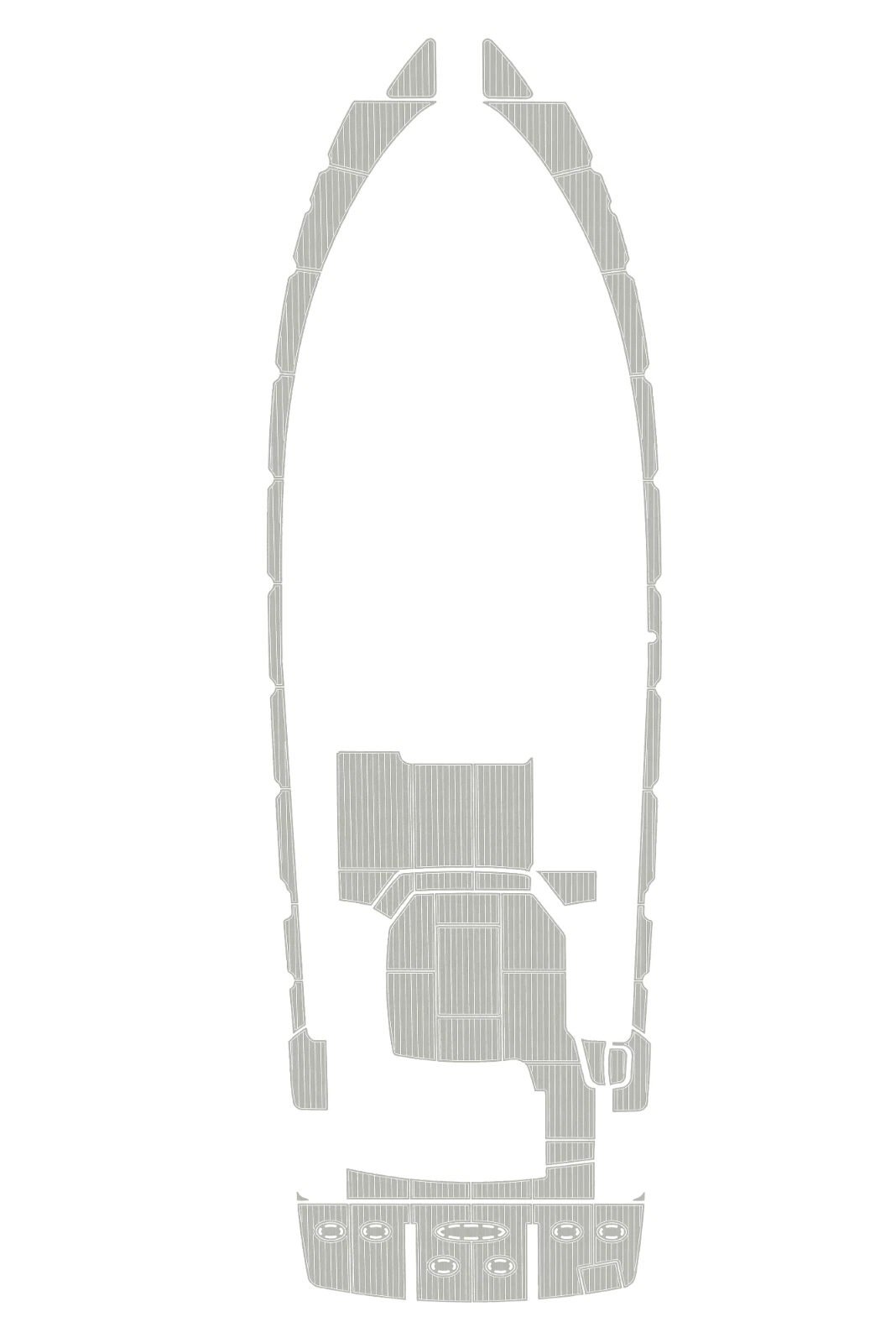 EVA Foam Boat flooring 2010 Sea Ray 520 sedan bridge