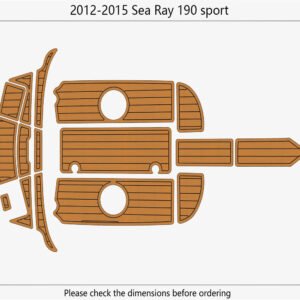 EVA Foam Boat flooring 2012-2015 Sea Ray 190 (1) 1 Kit EVA Foam Boat flooring 2012-2015 Sea Ray 190