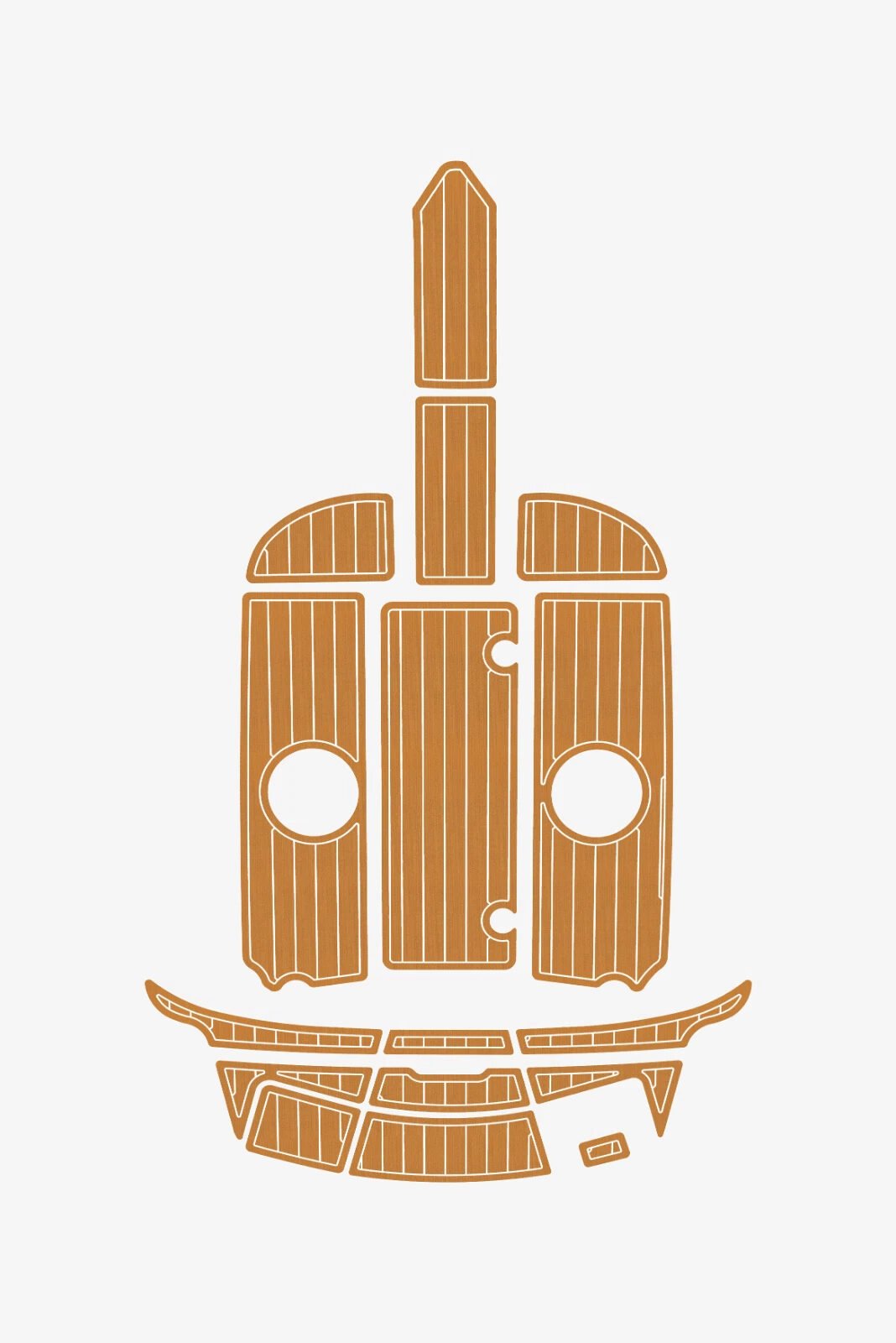 EVA Foam Boat flooring 2012-2015 Sea Ray 190 (10) 1 Kit EVA Foam Boat flooring 2012-2015 Sea Ray 190