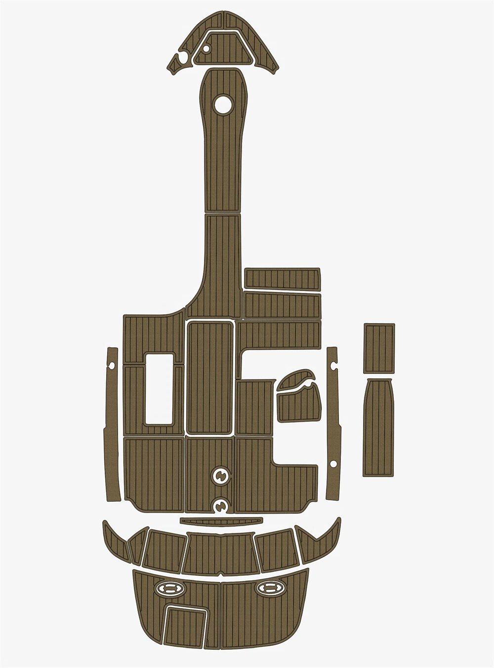 EVA Foam Boat flooring 2012-2015 Sea Ray 300 SLX Runabout (3) 1 Kit EVA Foam Boat flooring 2012-2015 Sea Ray 300 SLX Runabout