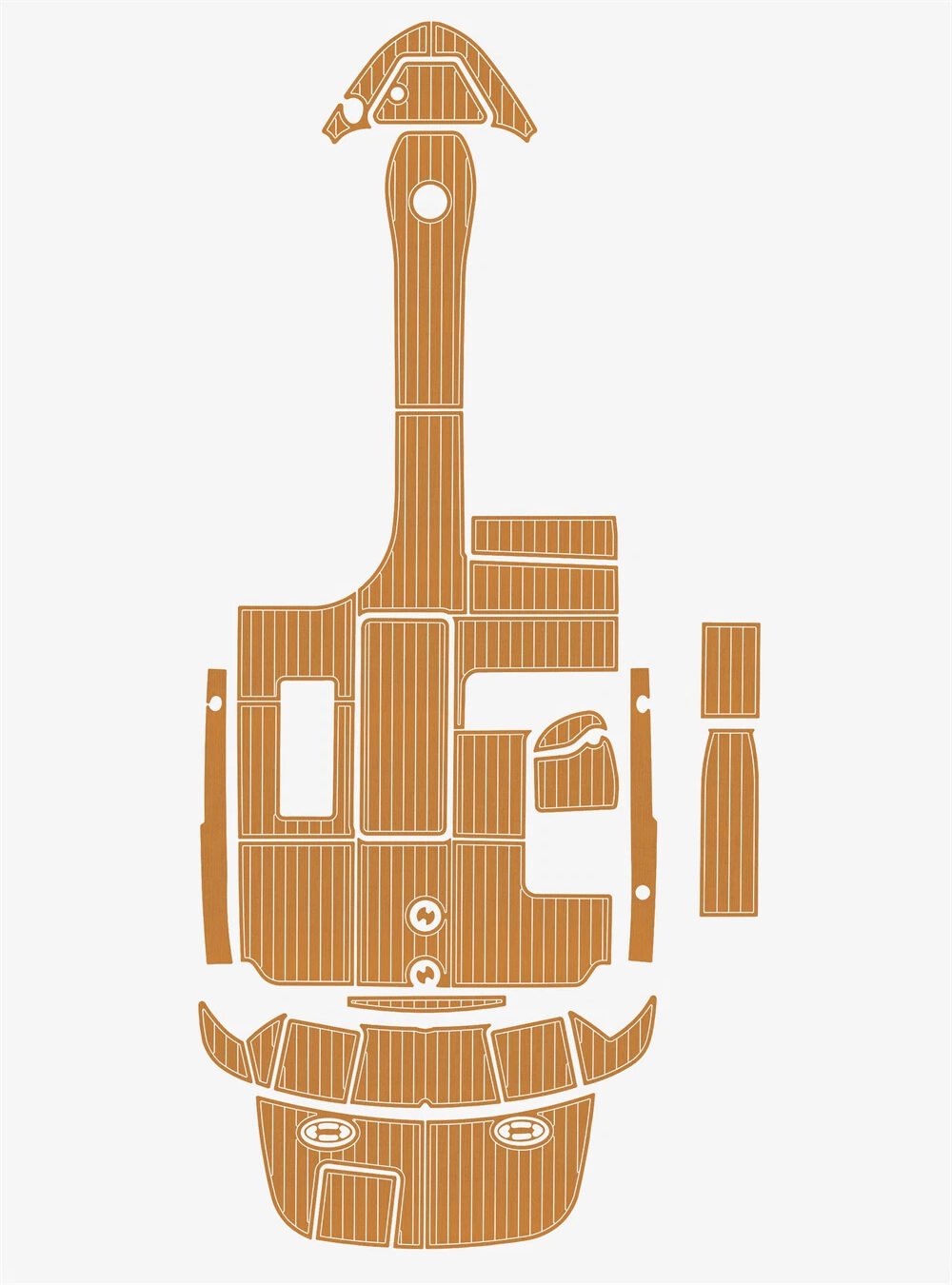 EVA Foam Boat flooring 2012-2015 Sea Ray 300 SLX Runabout (7) 1 Kit EVA Foam Boat flooring 2012-2015 Sea Ray 300 SLX Runabout