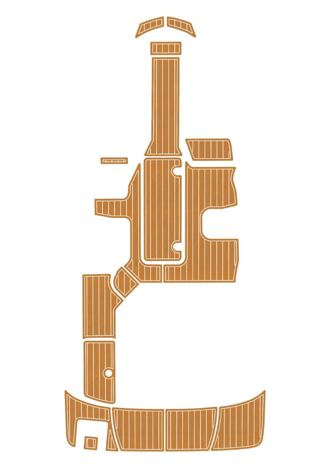 1 Kit EVA Foam Boat flooring 2015-2019 Sea Ray 190 SPX