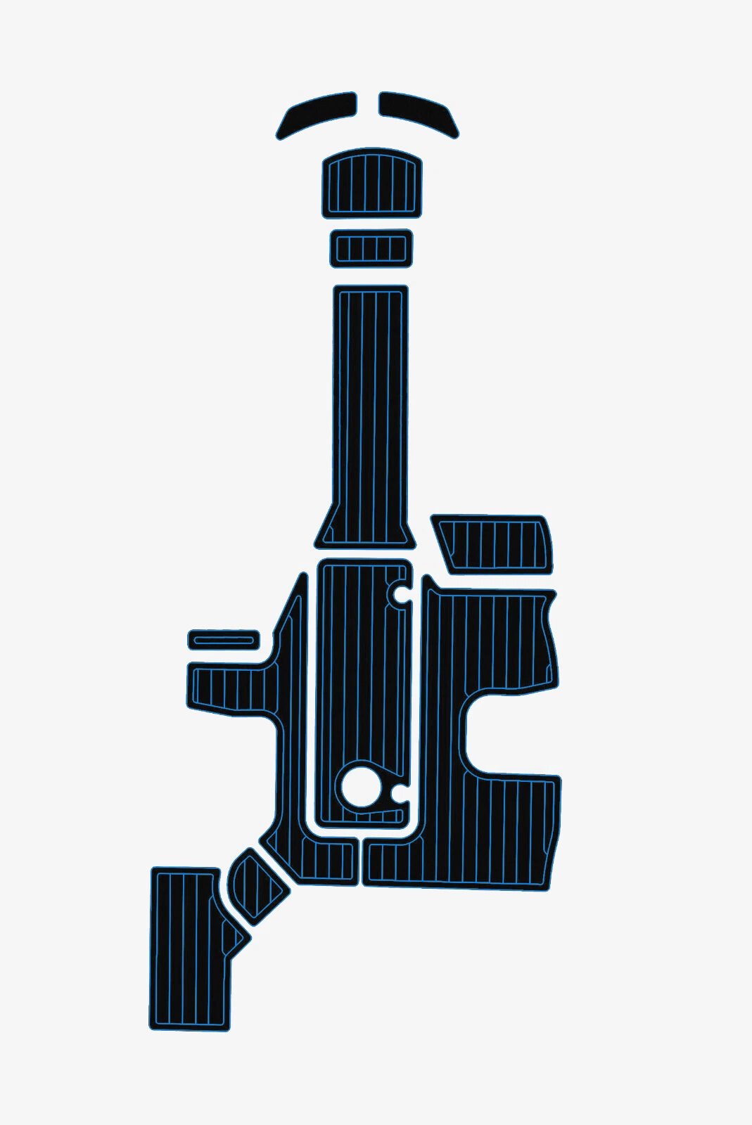 1 kit EVA Foam Boat flooring 2015-2023 Sea Ray 190 SPX