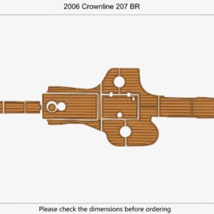 1 Kit EVA Foam boat floor 2006 Crownline 207 BR