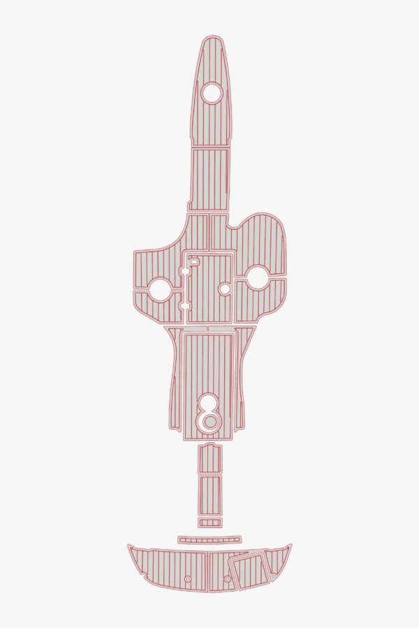 EVA Foam boat floor 2006 Crownline 207 BR (17) 1 Kit EVA Foam boat floor 2006 Crownline 207 BR