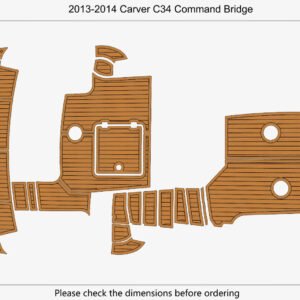 EVA Foam boat floor 2013-2014 Carver C34 Comman Bridge (2) 1 Kit EVA Foam boat floor 2013-2014 Carver C34 Comman Bridge