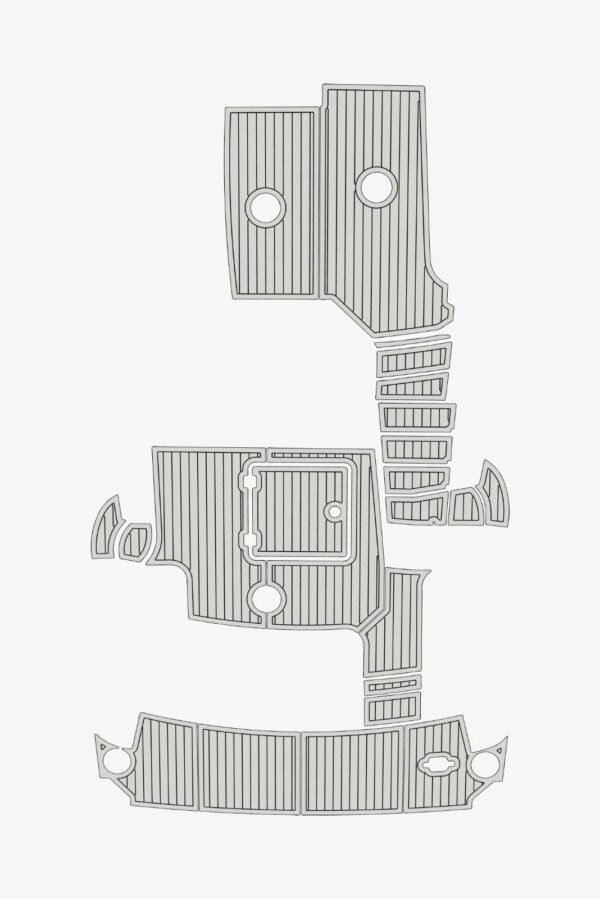 EVA Foam boat floor 2013-2014 Carver C34 Comman Bridge (9) 1 Kit EVA Foam boat floor 2013-2014 Carver C34 Comman Bridge