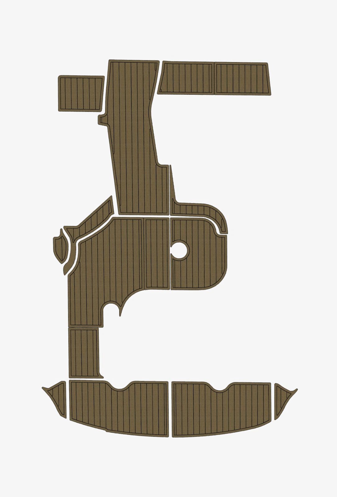 1 Kit EVA Foam boat flooring 2003-2008 Sea Ray 340 sundancer