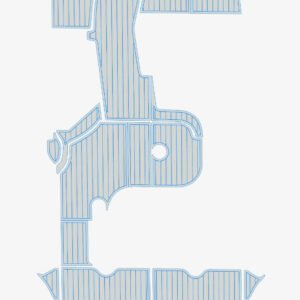 1 Kit EVA Foam boat flooring 2003-2008 Sea Ray 340 sundancer