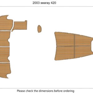 EVA Foam boat flooring 2003 Sea Ray 420 sundancer (2) 1 Kit EVA Foam boat flooring 2003 Sea Ray 420 sundancer