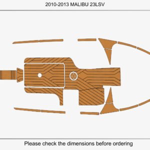 1 Kit EVA Foam boat flooring 2010-2013 Malibu 23 LSV
