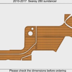 EVA Foam boat flooring 2010-2017 Sea ray 280 sundancer (1) 1 Kit EVA Foam boat flooring 2010-2017 Sea ray 280 sundancer