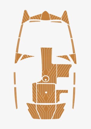 EVA Foam boat flooring 2013-2017 Malibu 20 mxz (4) 1 Kit EVA Foam boat flooring 2013-2017 Malibu 20 mxz