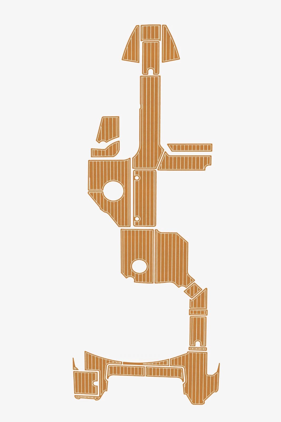 EVA Foam boat flooring 2015-2023 Sea Ray SLX 310 Outboard (4) 1 Kit EVA Foam boat flooring 2015-2023 Sea Ray SLX 310 Outboard