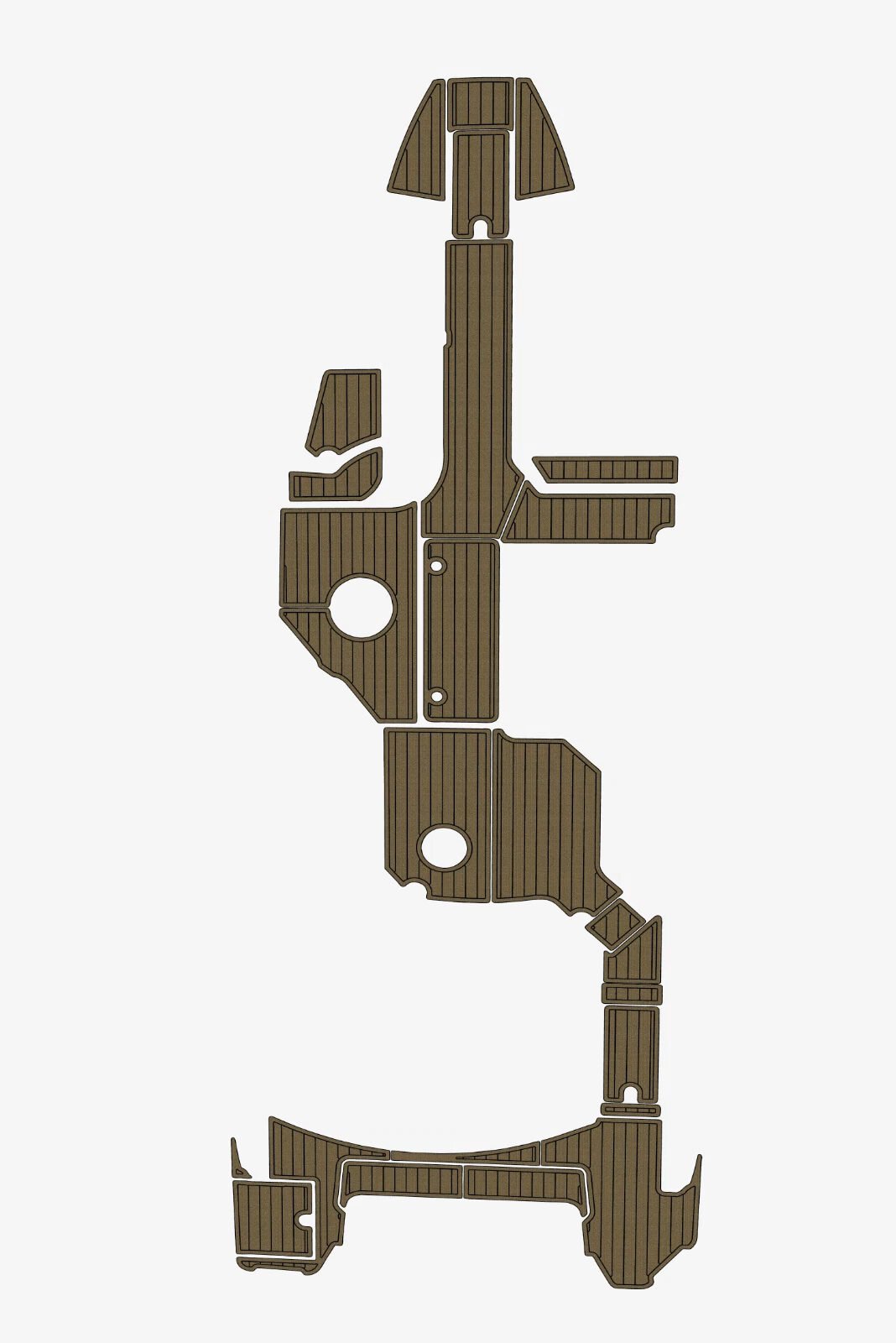 EVA Foam boat flooring 2015-2023 Sea Ray SLX 310 Outboard (5) 1 Kit EVA Foam boat flooring 2015-2023 Sea Ray SLX 310 Outboard