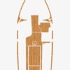 EVA Foam boat flooring 2016-2018 Malibu 25 LSV (4) 1 Kit EVA Foam boat flooring 2016-2018 Malibu 25 LSV