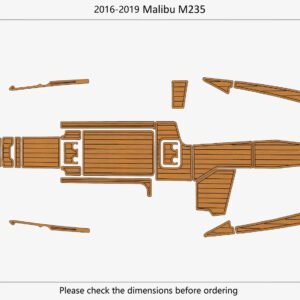 EVA Foam boat flooring 2016-2019 Malibu M235 (1) 1 Kit EVA Foam boat flooring 2016-2019 Malibu M235
