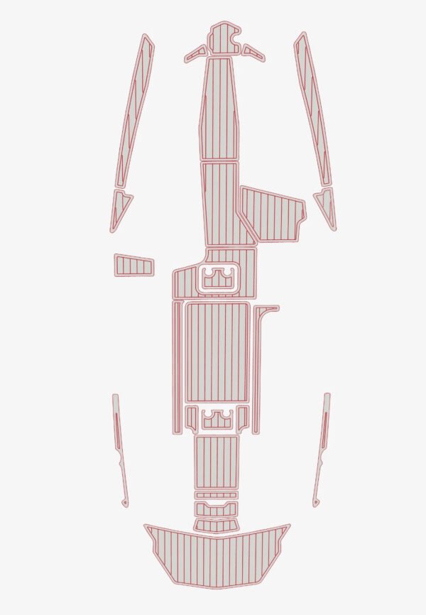 EVA Foam boat flooring 2016-2019 Malibu M235 (10) 1 Kit EVA Foam boat flooring 2016-2019 Malibu M235