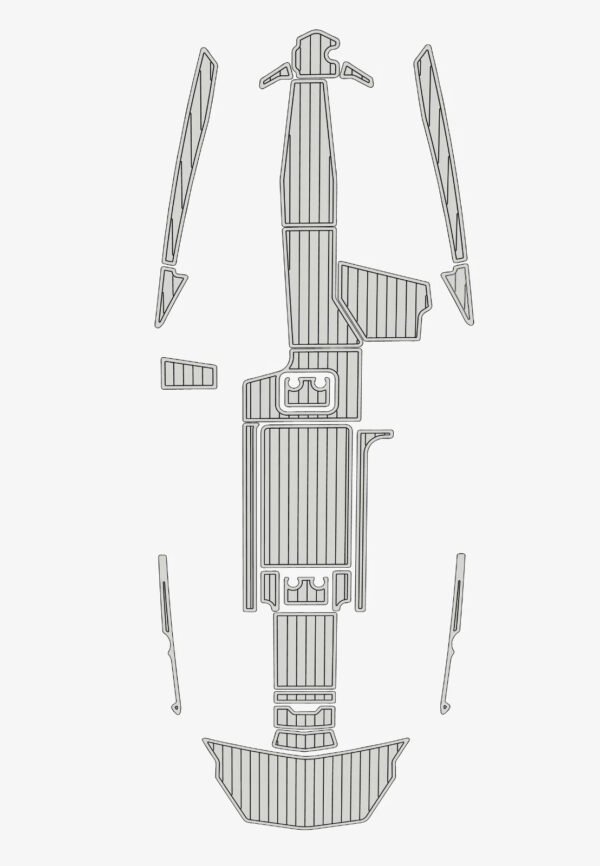 EVA Foam boat flooring 2016-2019 Malibu M235 (8) 1 Kit EVA Foam boat flooring 2016-2019 Malibu M235