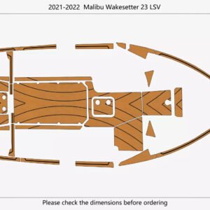 1 Kit EVA Foam boat flooring 2021-2022 Malibu 23 lsv