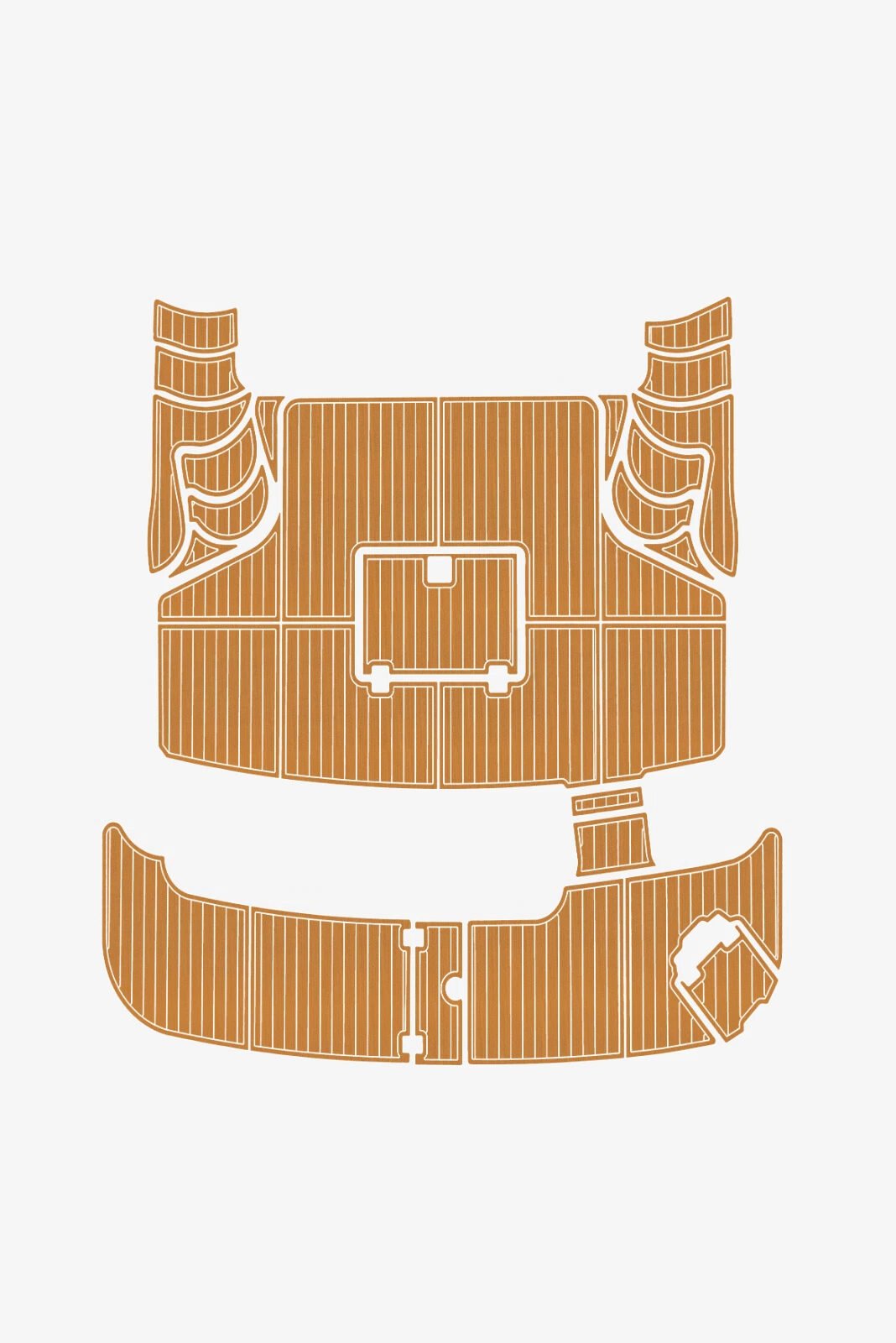 1 Kit EVA Foam floor 2002-2004 Carver 42 mariner SS