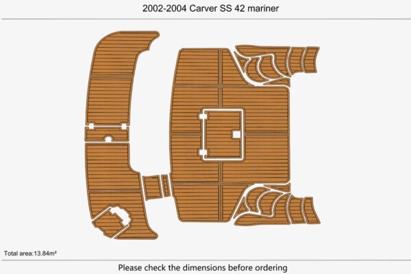 EVA Foam floor 2002-2004 Carver 42 mariner SS (2) 1 Kit EVA Foam floor 2002-2004 Carver 42 mariner SS