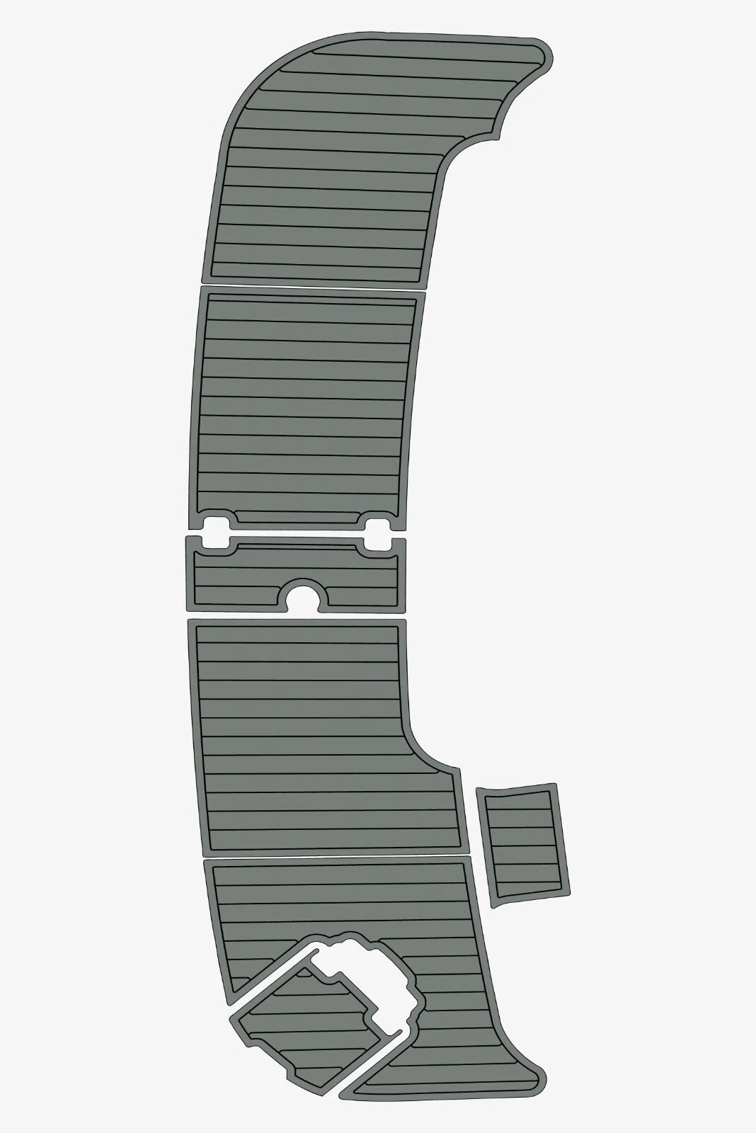 EVA Foam flooring 2002-2003 Carver 410 Sport Sedan (13) 1 Kit EVA Foam flooring 2002-2003 Carver 410 Sport Sedan