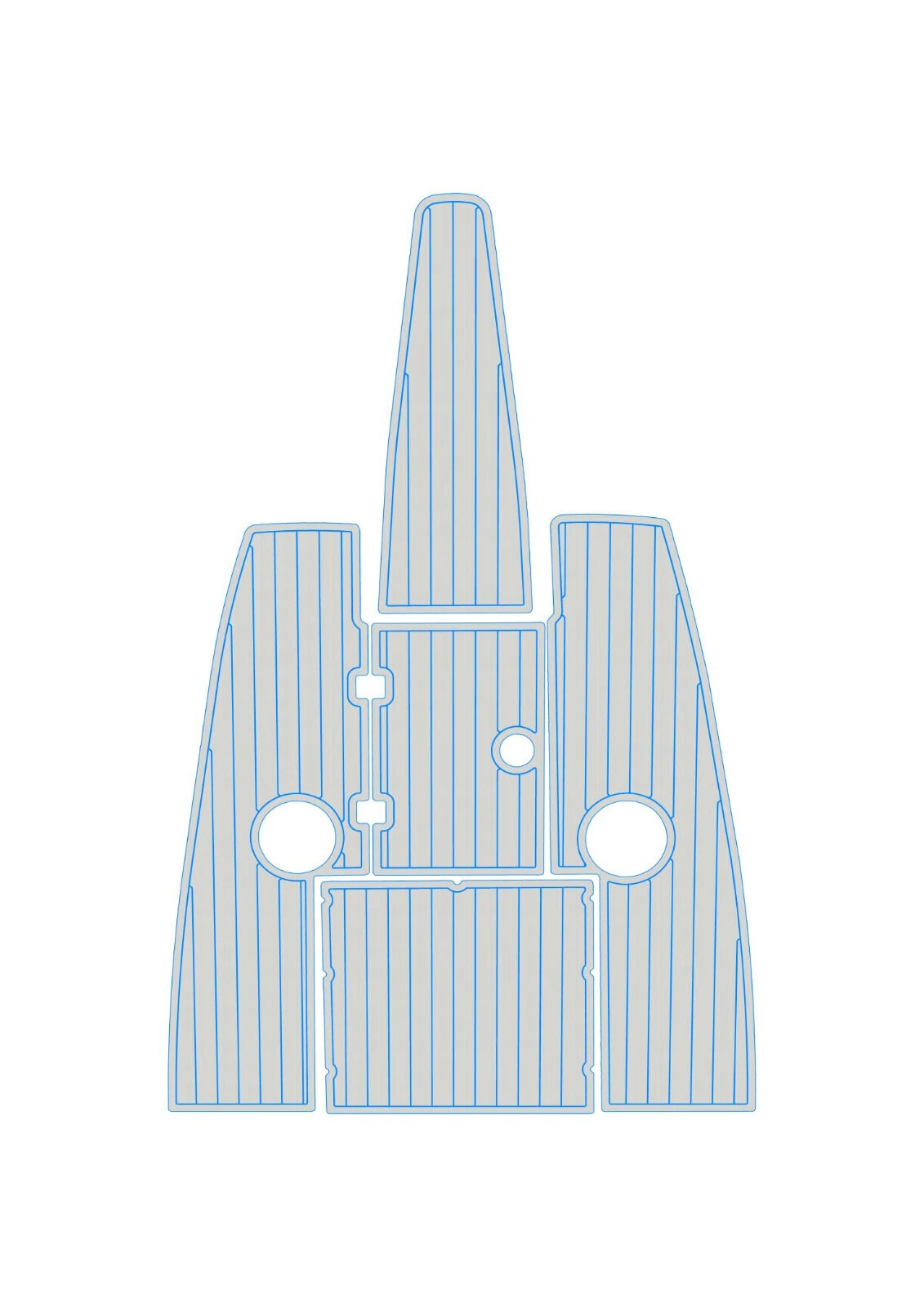 EVA Foam flooring 2002-2003 Crownline LPX (9) 1 Kit EVA Foam flooring 2002-2003 Crownline LPX