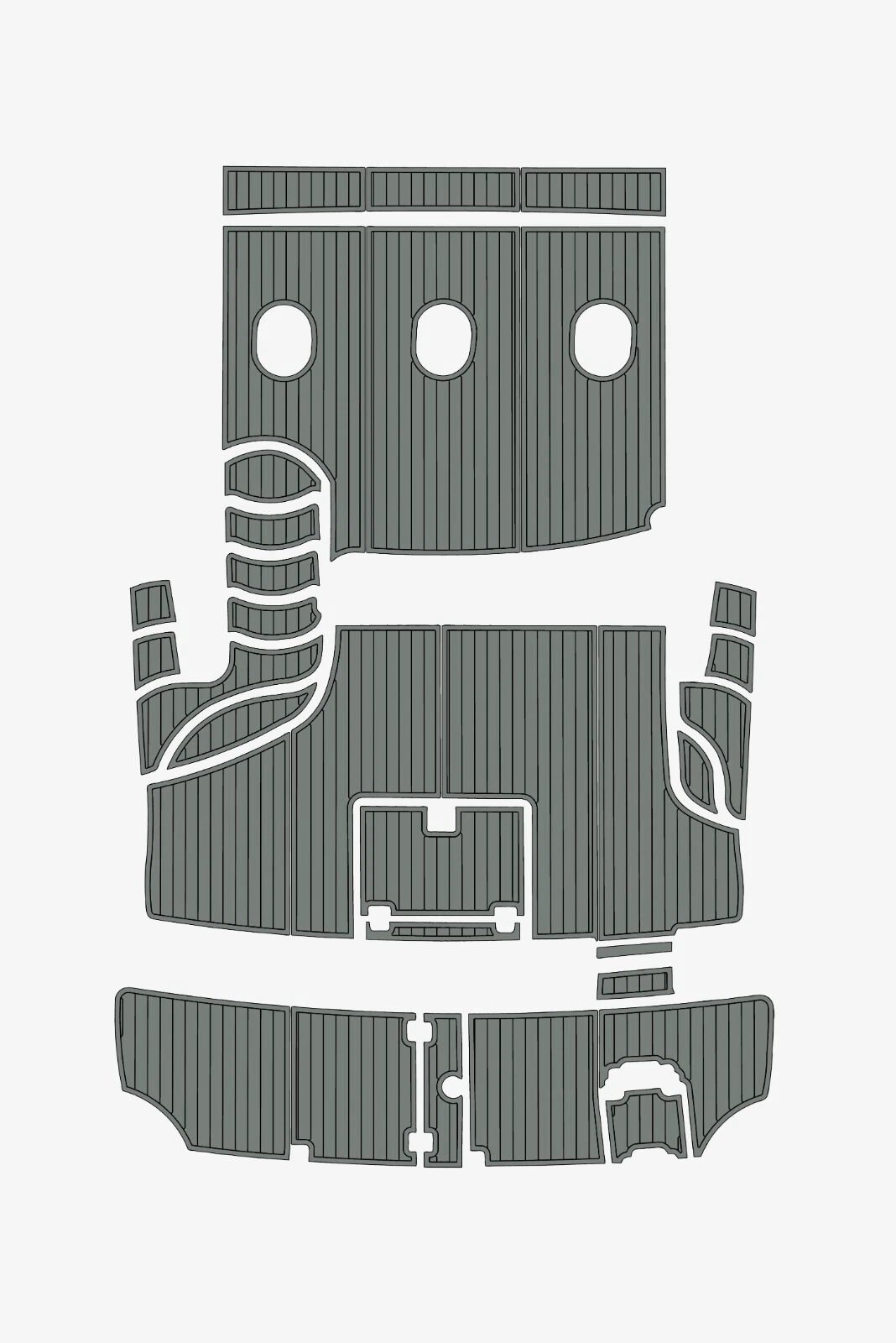 EVA Foam flooring 6mm 2003-2005 Carver 360 Sport Sedan (13) 1 Kit EVA Foam flooring 6mm 2003-2005 Carver 360 Sport Sedan