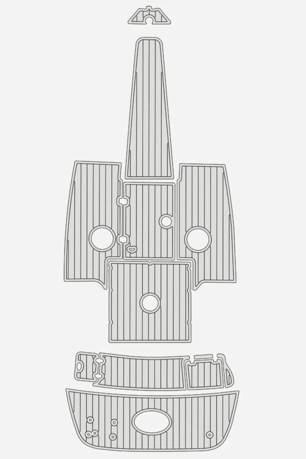 1 Kit EVA foam boat flooring 2002 Crownline 225 BR