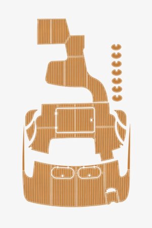 EVA Foam marine floor 2000-2006 Carver 530 (5) 1 Kit EVA Foam marine floor 2000-2006 Carver 530