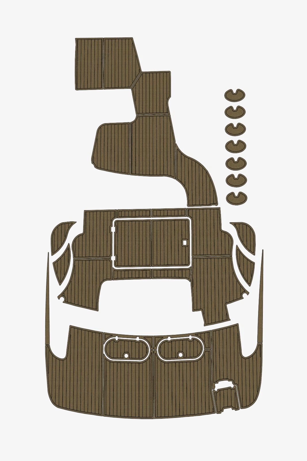 1 Kit EVA Foam marine floor 2000-2006 Carver 530