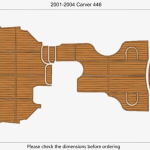 EVA Foam marine floor 2001-2004 Carver 446 (2) 1 Kit EVA Foam marine floor 2001-2004 Carver 446