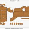 EVA Foam marine floor 2001-2004 Carver 57 (2) 1 Kit EVA Foam marine floor 2001-2004 Carver 57