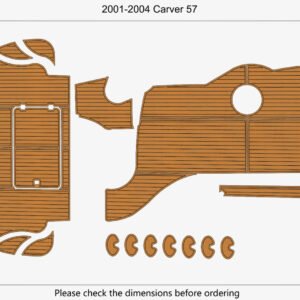 1 Kit EVA Foam marine floor 2001-2004 Carver 57