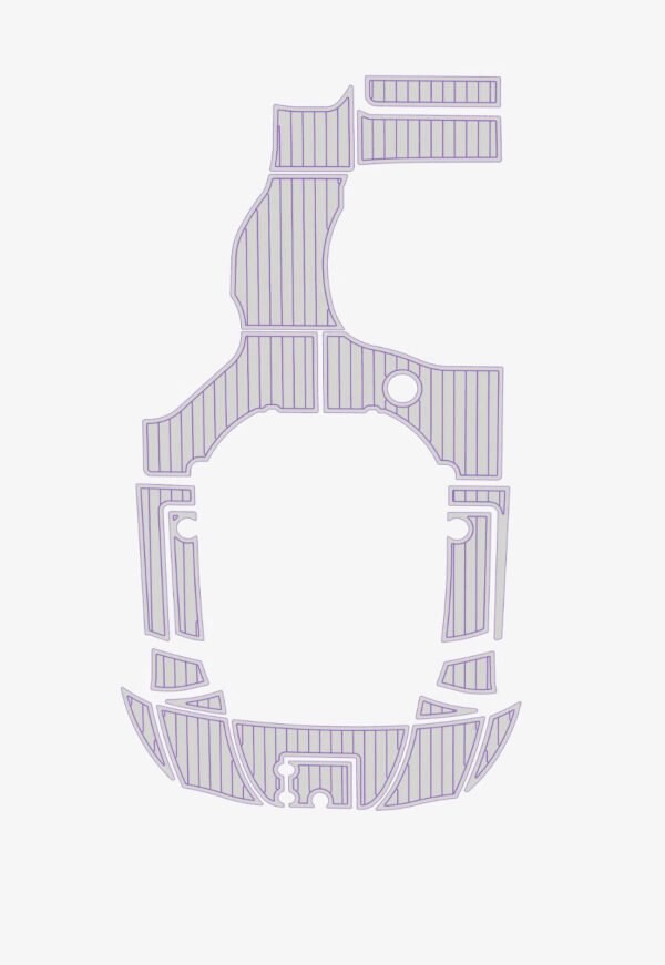 EVA Foam marine floor 2006-2009 Crownliner 315 SCR (16) 1 Kit EVA Foam marine floor 2006-2009 Crownliner 315 SCR
