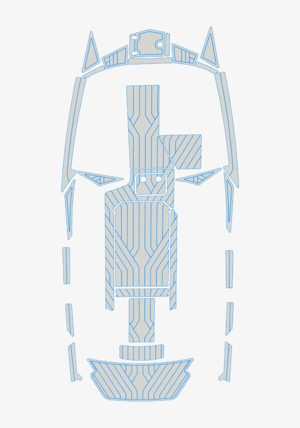 EVA Foam marine floor 2017-2018 Malibu 22 MXZ (10) 1 Kit EVA Foam marine floor 2017-2018 Malibu 22 MXZ