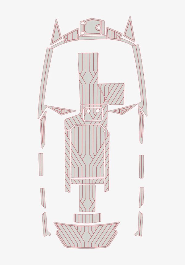 EVA Foam marine floor 2017-2018 Malibu 22 MXZ (11) 1 Kit EVA Foam marine floor 2017-2018 Malibu 22 MXZ