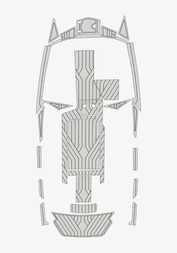 EVA Foam marine floor 2017-2018 Malibu 22 MXZ (9) 1 Kit EVA Foam marine floor 2017-2018 Malibu 22 MXZ