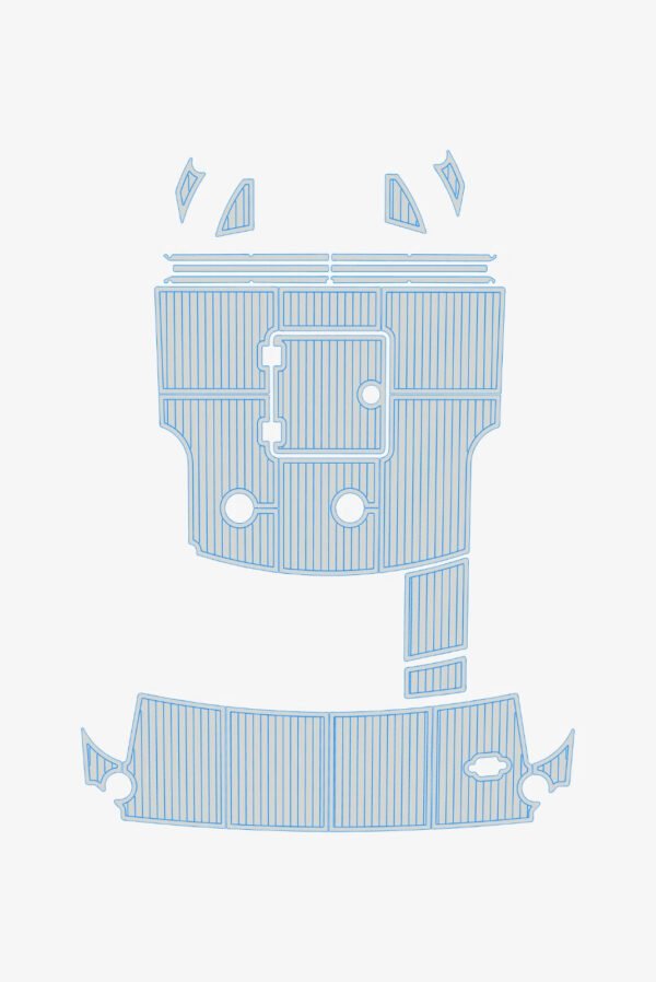 EVA Foam marine floor 6mm 2016 Carver 43 (10) 1 Kit EVA Foam marine floor 6mm 2016 Carver 43