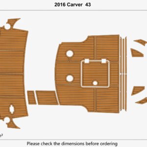1 Kit EVA Foam marine floor 6mm 2016 Carver 43