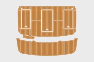 EVA Foam marine flooring 1986-1988 Carver 36 Mariner (11) 1 Kit EVA Foam marine flooring 1986-1988 Carver 36 Mariner