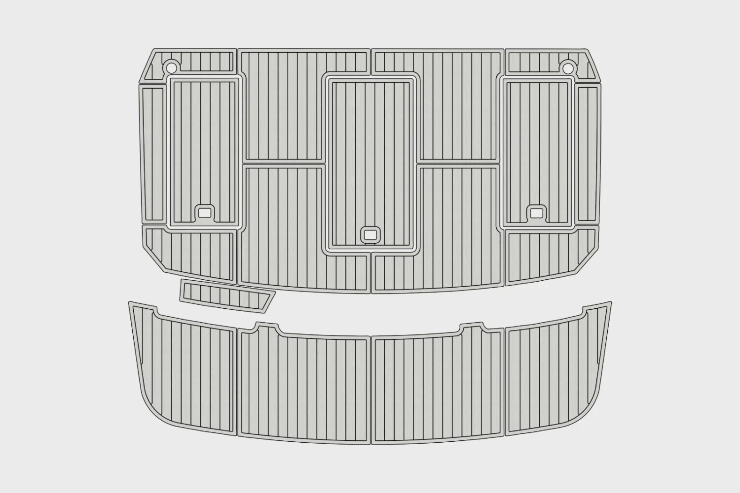 EVA Foam marine flooring 1986-1988 Carver 36 Mariner (15) 1 Kit EVA Foam marine flooring 1986-1988 Carver 36 Mariner