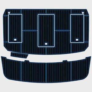 EVA Foam marine flooring 1986-1988 Carver 36 Mariner (4) 1 Kit EVA Foam marine flooring 1986-1988 Carver 36 Mariner